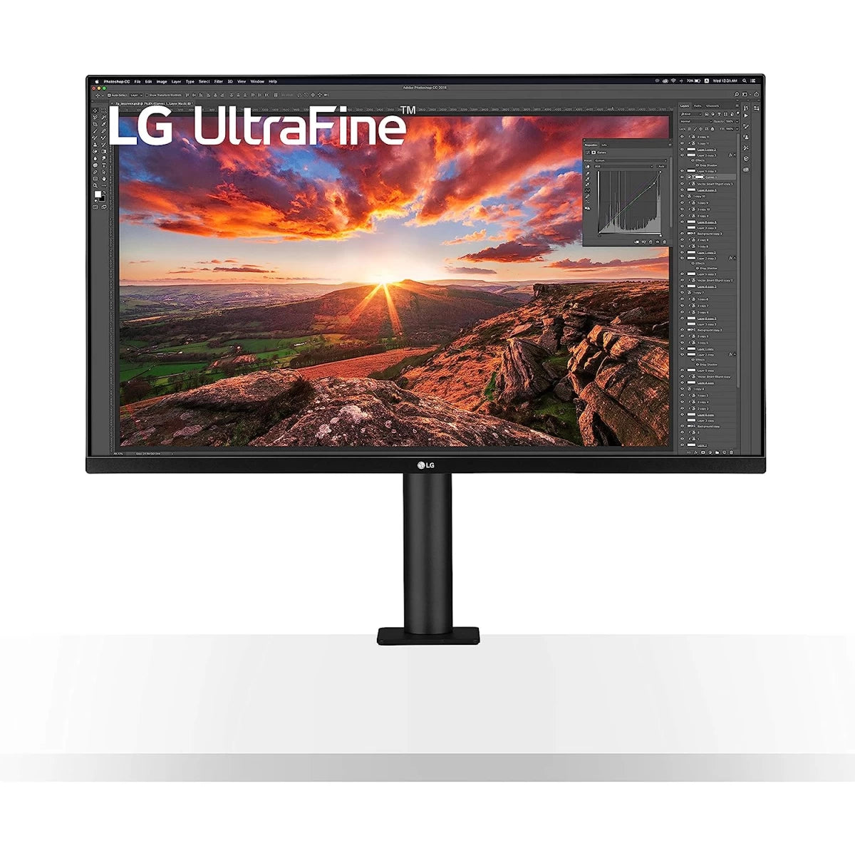 LG 32UN880-B 32" UltraFine Display Ergo UHD 4K IPS - Black