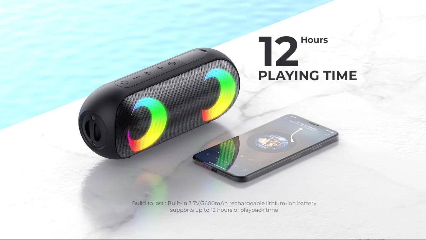 HAVIT SK875BT Strong Bass Wireless Waterproof Speaker, Bluetooth Power: 5W