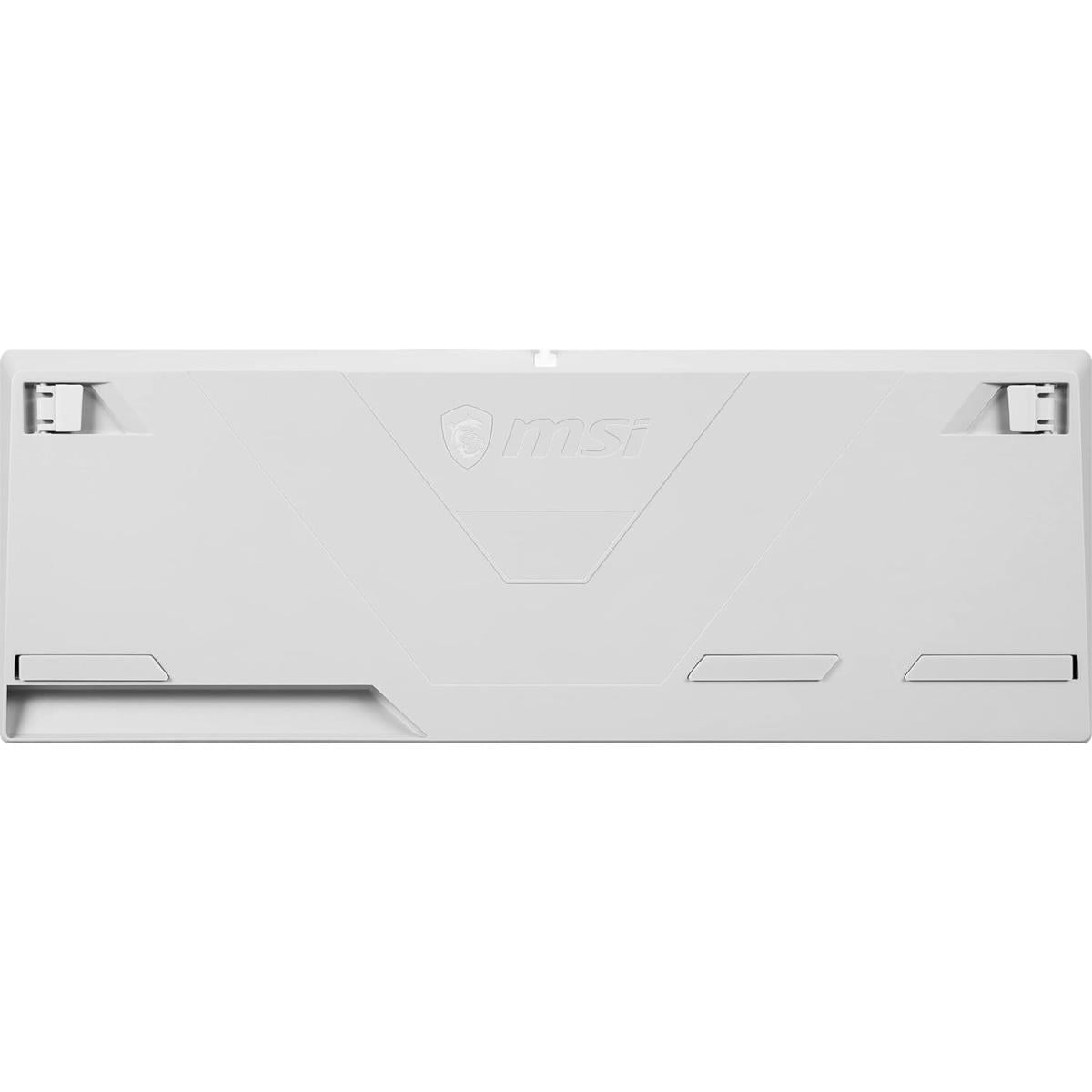 MSI Vigor GK30 RGB Gaming Keyboard, 6-Zone RGB Lighting, White