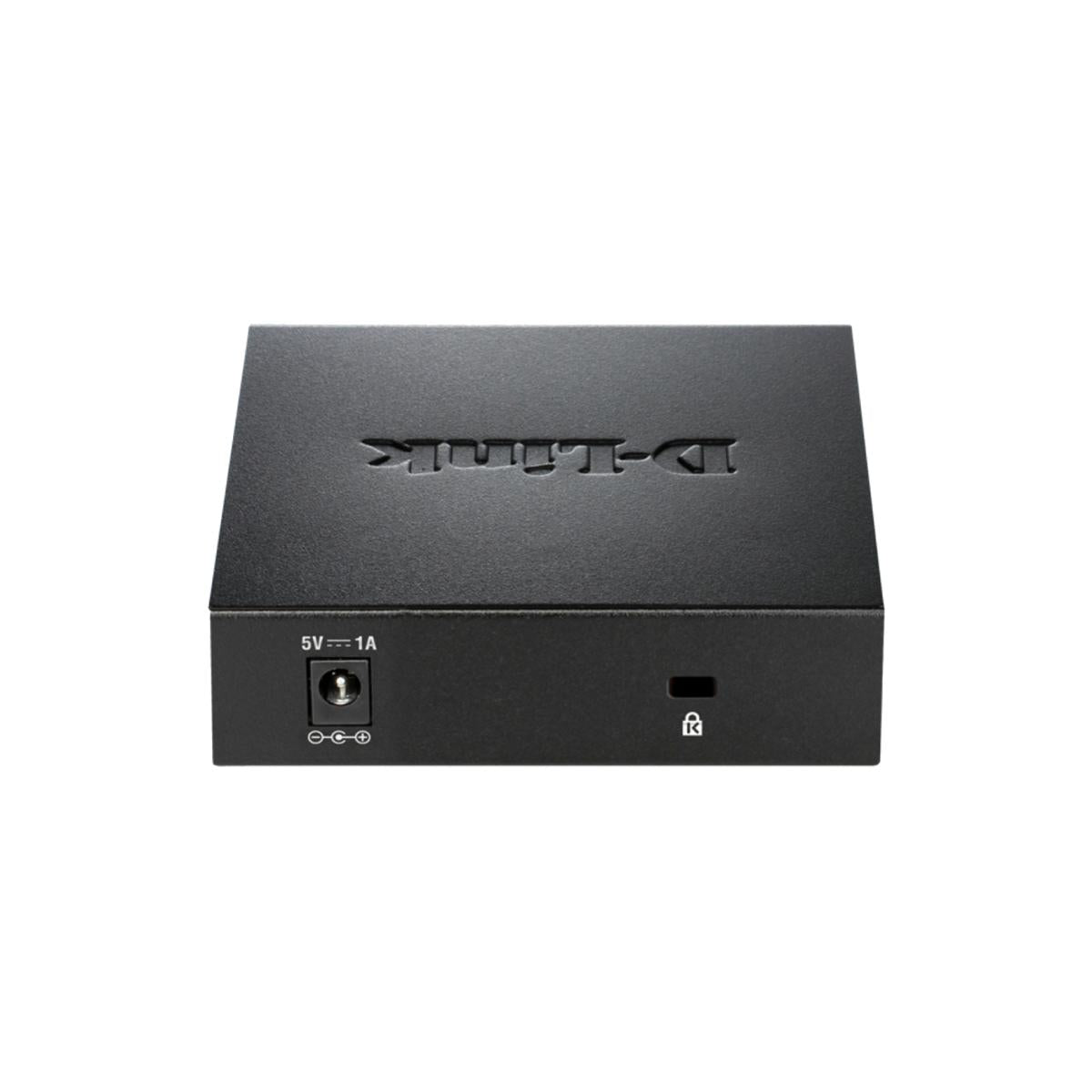 D-Link DGS-105/B 5-port 10/100/1000 Unmanaged Gigabit Switch Plug-and-play