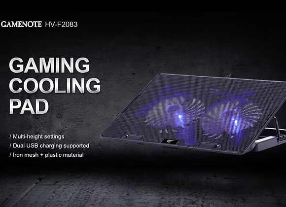 HAVIT F2083 GAMING COOLING PAD for Laptop 13-17 inch