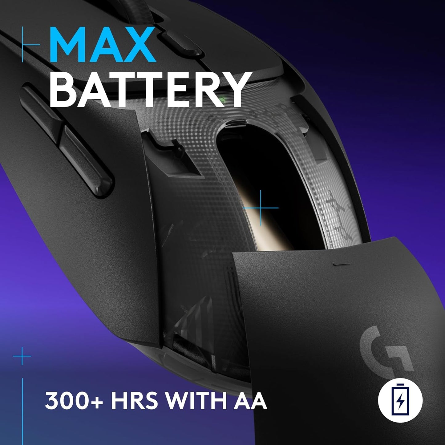 Logitech G309 Lightspeed Wireless Gaming Mouse Play for 300+ hours – Black
