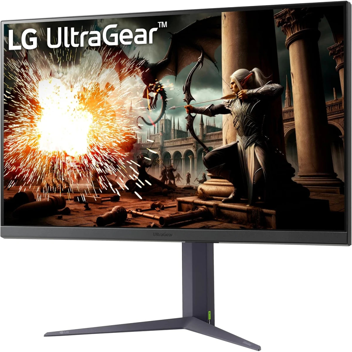 LG 32GS75Q UltraGear 32" IPS 2K 180Hz -SYNC® Adjustable Stand -Black