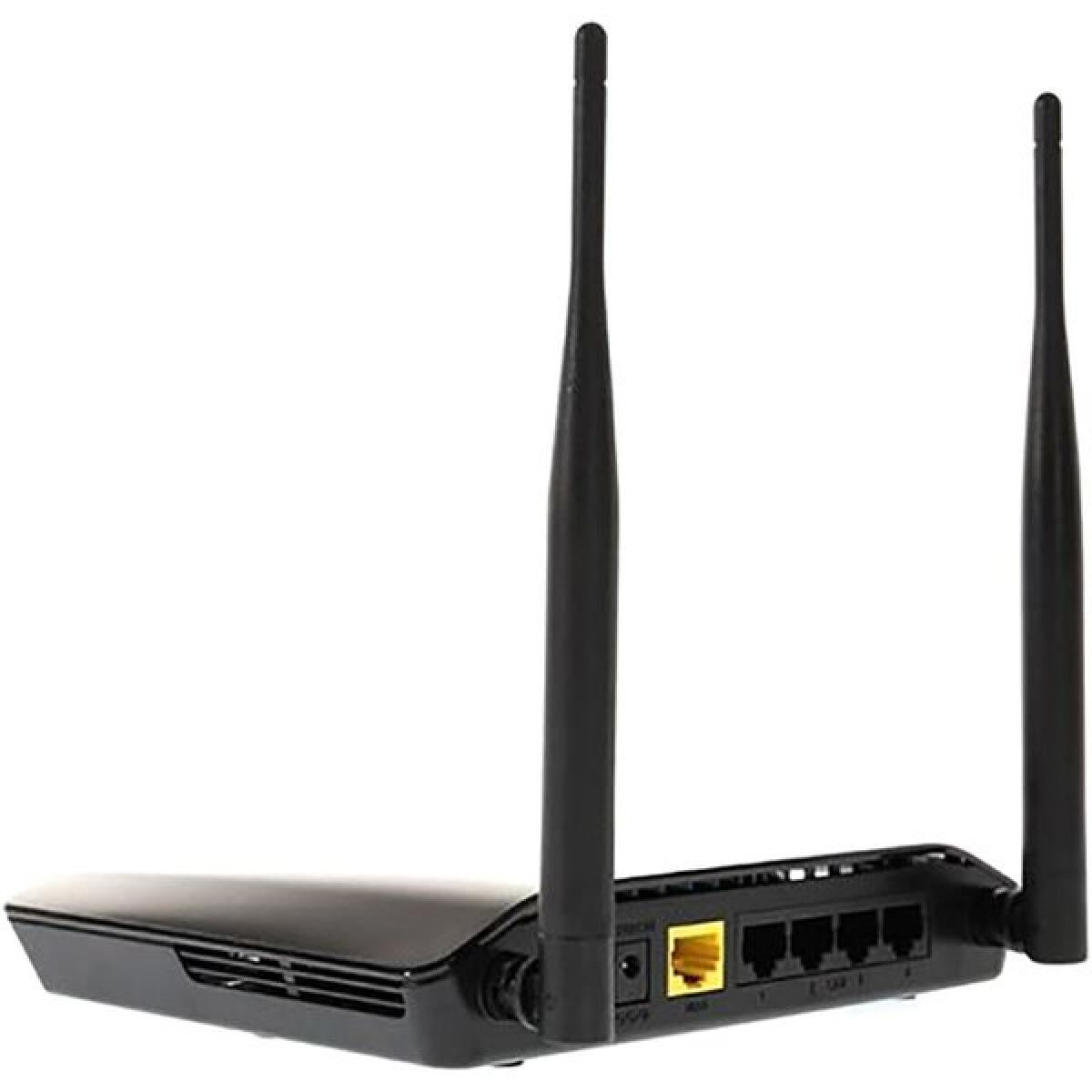 D-Link DIR-612 Wireless N 300 Router 10/100 Internet port wired devices