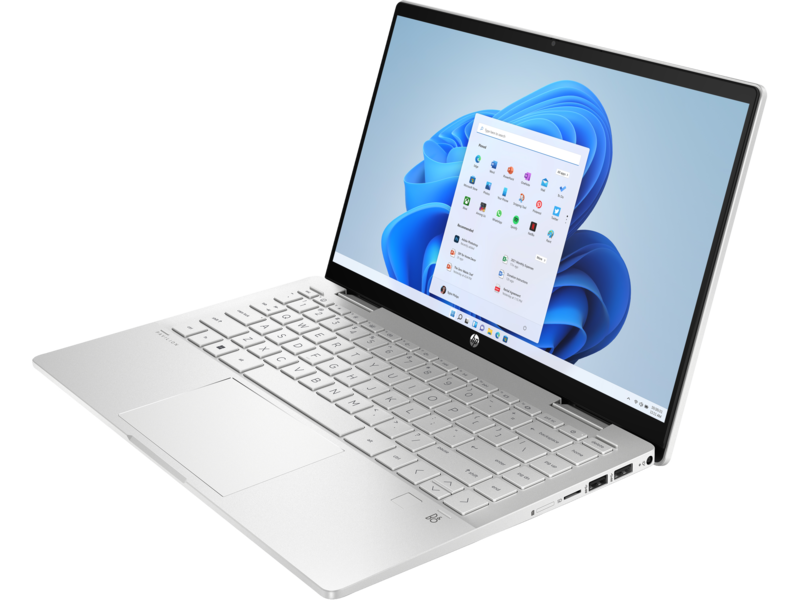 HP Pavilion x360 Core i7 2-in-1 Touch (16GB/512SSD)-Silver Windows 11 Home
