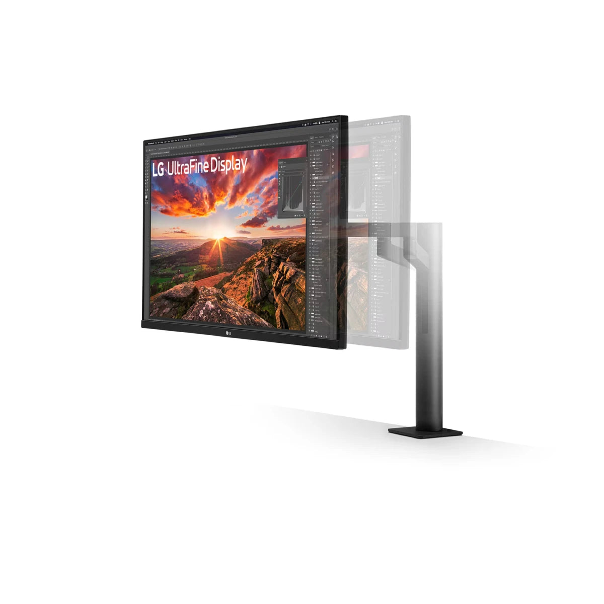 LG 32UN880K – 31.5” UHD 4K IPS Monitor with Ergonomic Stand-Ergo Monitor