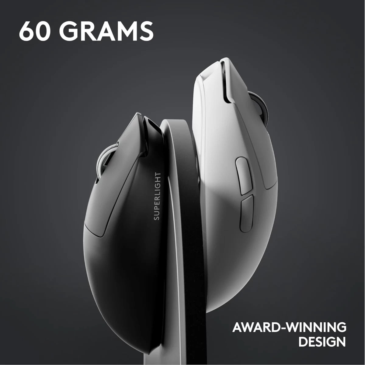 Logitech G PRO X SUPERLIGHT 2 LIGHTSPEED Wireless Gaming Mouse -White