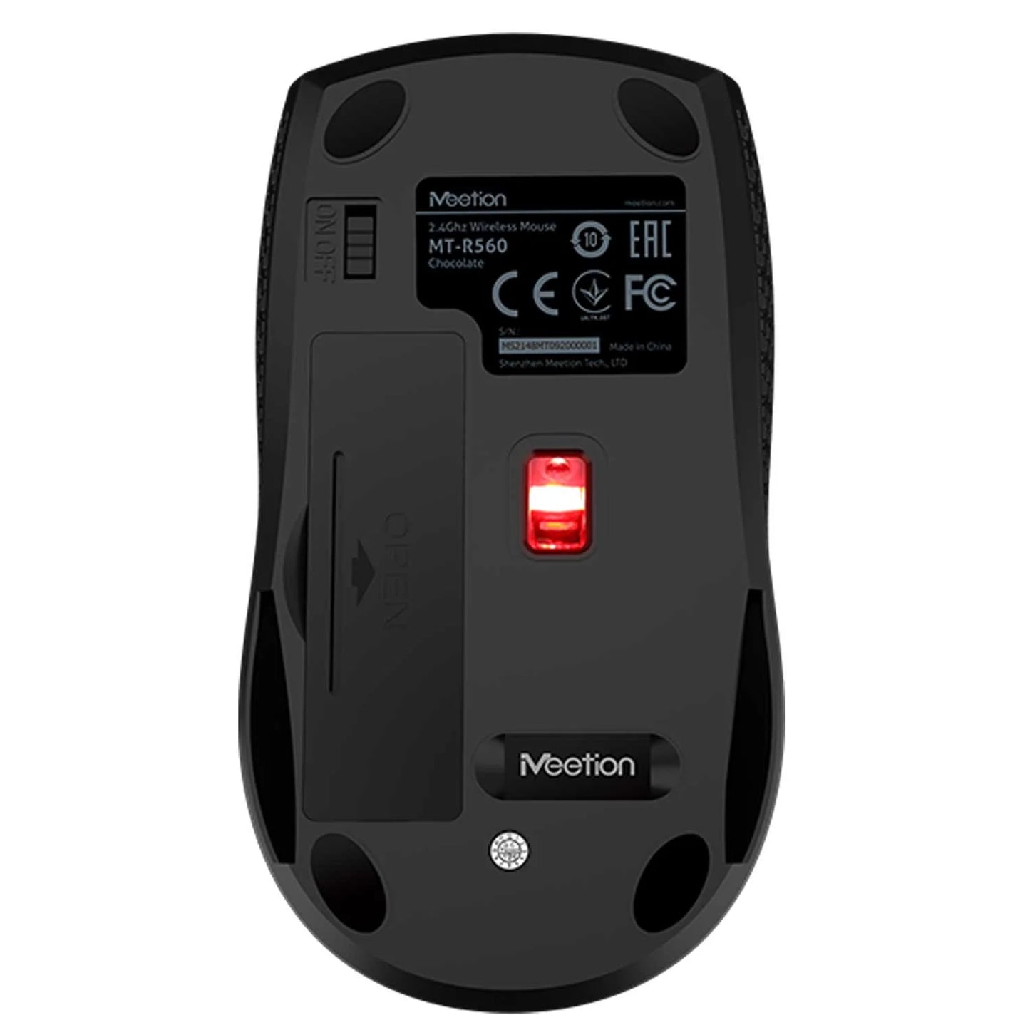 MeeTion MT-R560 2.4ghz Wireless Office Mouse up to 10m, Responsive 1600DPI