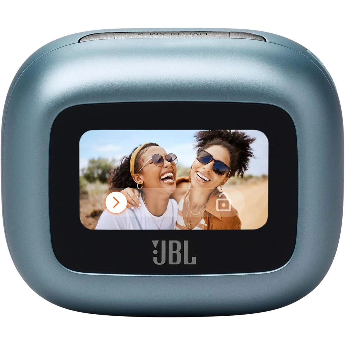 JBL Live Beam 3 Wireless Earbud Headphones, 48H  Blue Noise Cancelling