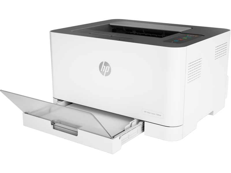 HP Laser 150NW Color Printer, USB, Wireless, Ethernet, 1000Black & 700Color