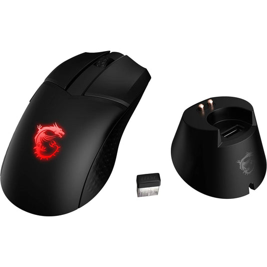 MSI Clutch GM41 Lightweight Wireless Gaming Mouse & Charging Dock