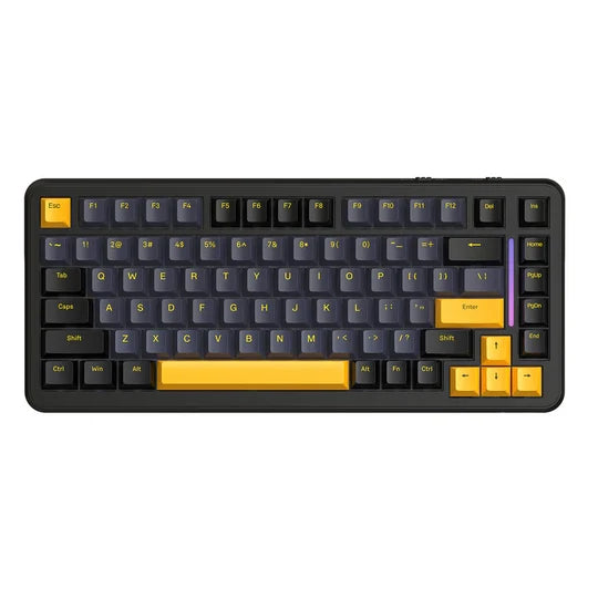 Attack Shark M86 Tri-mode Gasket Mechanical Keyboard Moonlight Night Blueberry