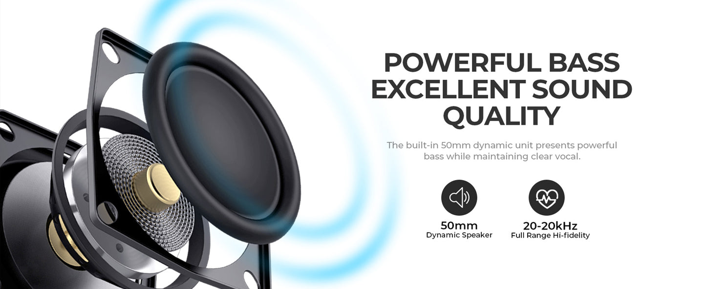 HAVIT Wireless Speaker SK885BT Colorful RGB Light Waterproof 8w  Battery: 3.7V/1800mAh