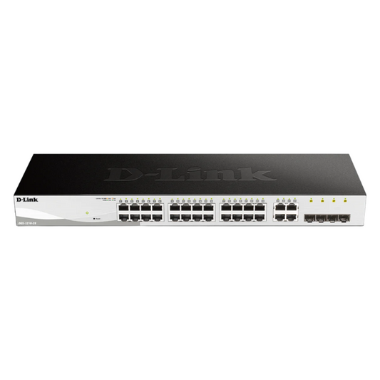 D-Link DGS-1210-28 Smart Managed Switches Advanced L2 switching and security features