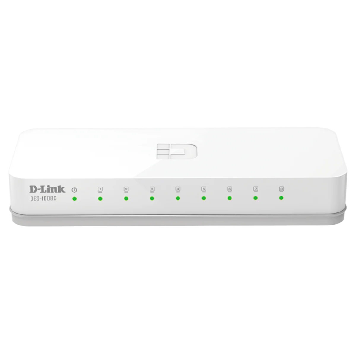 D-Link DES-1008C 8-Port 10/100 Mbps Unmanaged Switch EU plug
