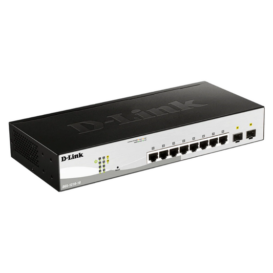 D-Link DGS-1210-10 Smart Managed Switches Advanced L2 switching and security features
