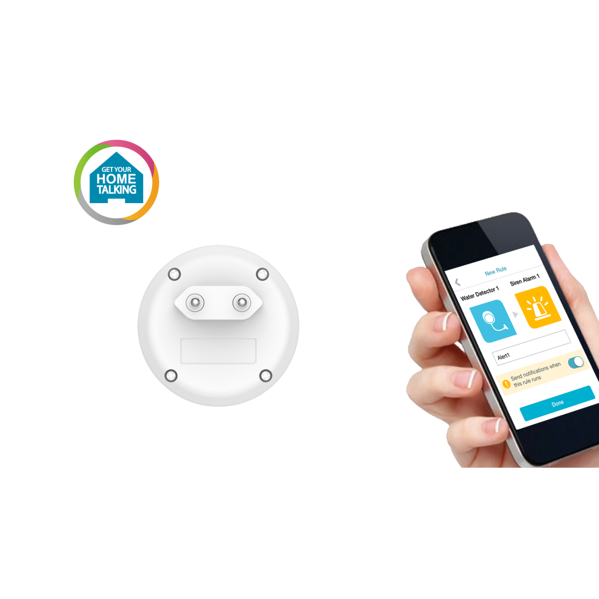 D-Link DCH-S220 mydlink Home Siren (UK Plug version)Up to 100 DB