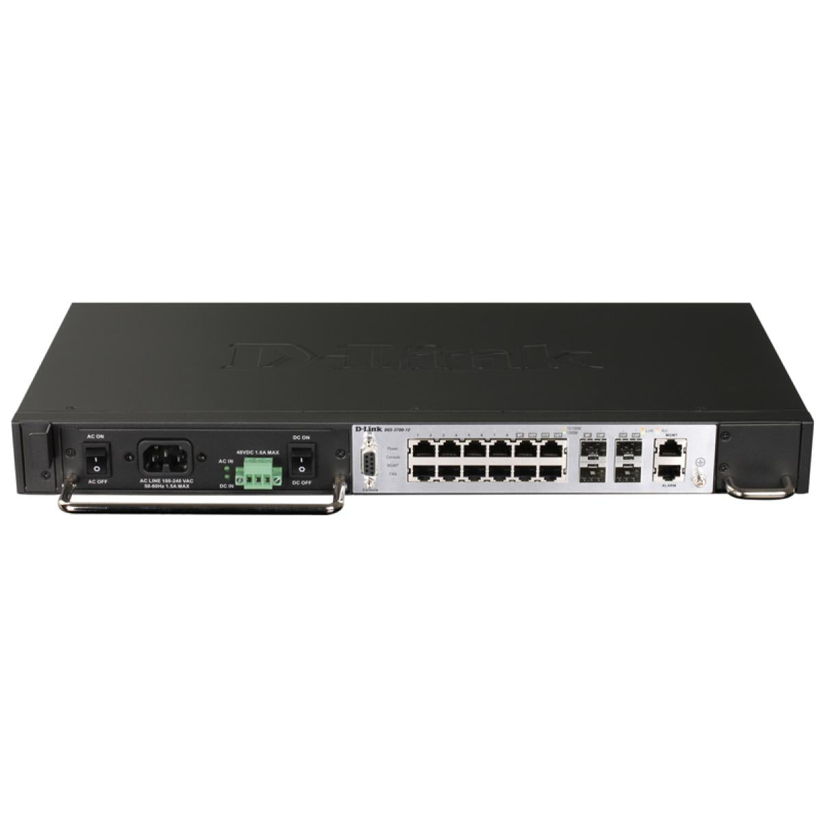 D-Link DGS-3700-12 L2 Gigabit Metro Ethernet Switch 8 Port  10/100/1000