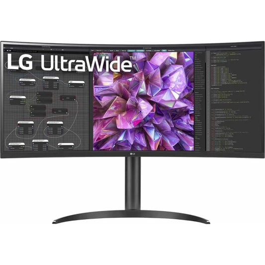 LG 34WQ75C-B 34" IPS Curved UltraWide™ Speakers with USB Type-C™ -Black