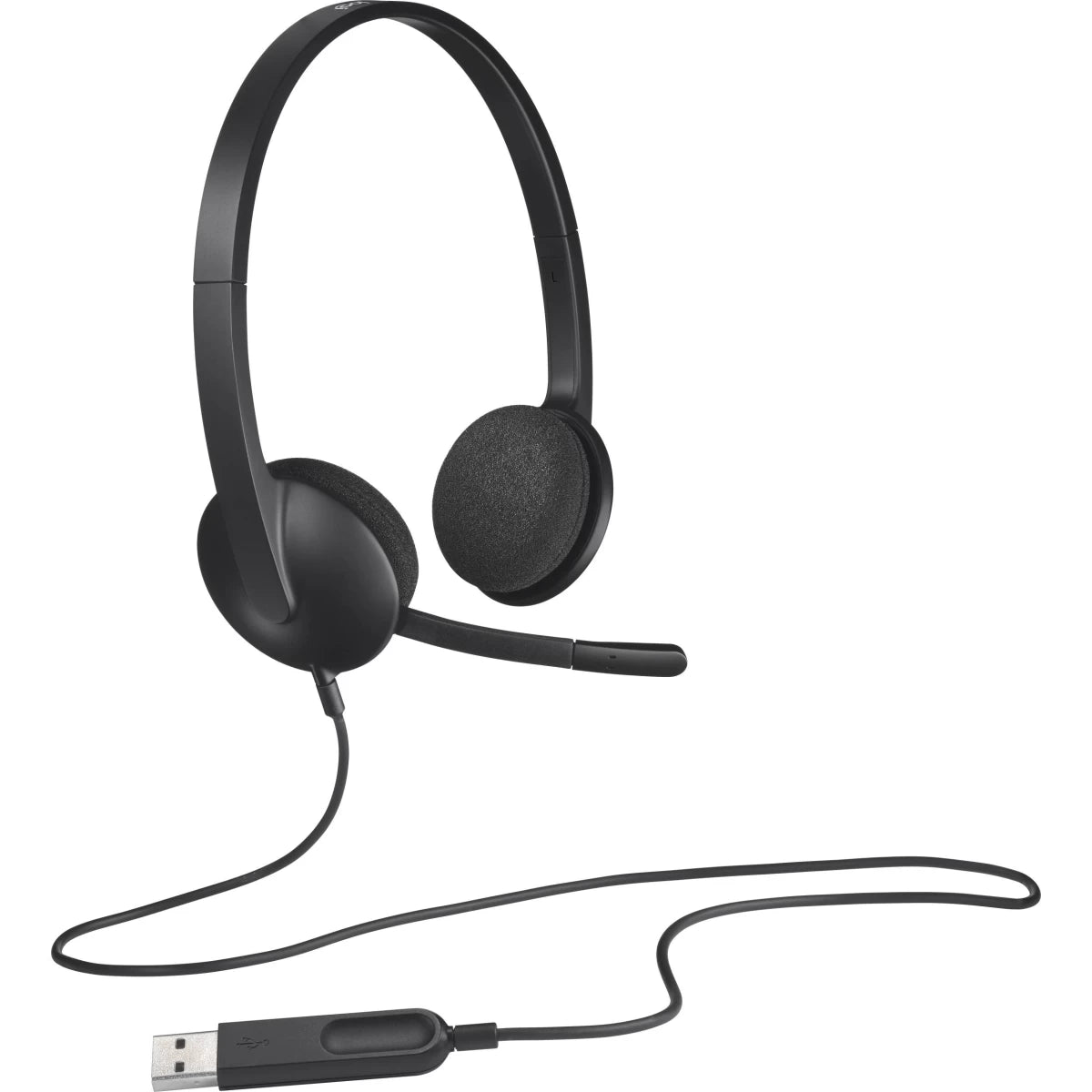 Logitech USB Headset H340, Stereo, USB Headset for Windows & Mac Logitech USB Headset H340, Stereo, USB Headset for Windows & Mac