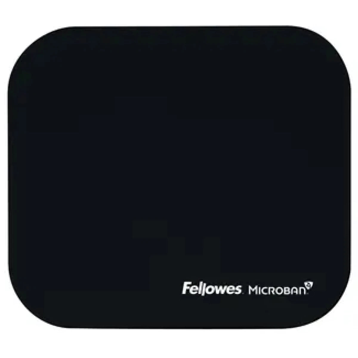 Fellowes Microban Mouse Mat in Black with Antibacterial Protection Layer -Black
