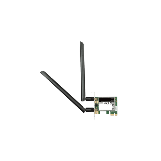 D-Link DWA-582 Wireless AC1200 Dual-Band PCI Express Adapter-Security WPA / WPA2WEP