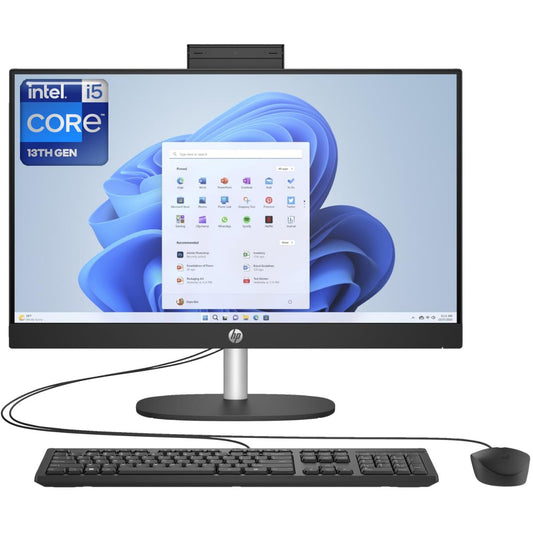 HP All-in-One 24-cr0043ne PC (2023) NEW 13Gen Intel Core i5  (16GB/512 SSD)
