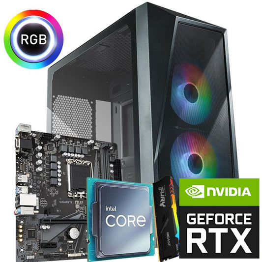 INTEL CORE i5 14400F RTX 4060 Ti 8GB/16GB RAM(Collection#33)