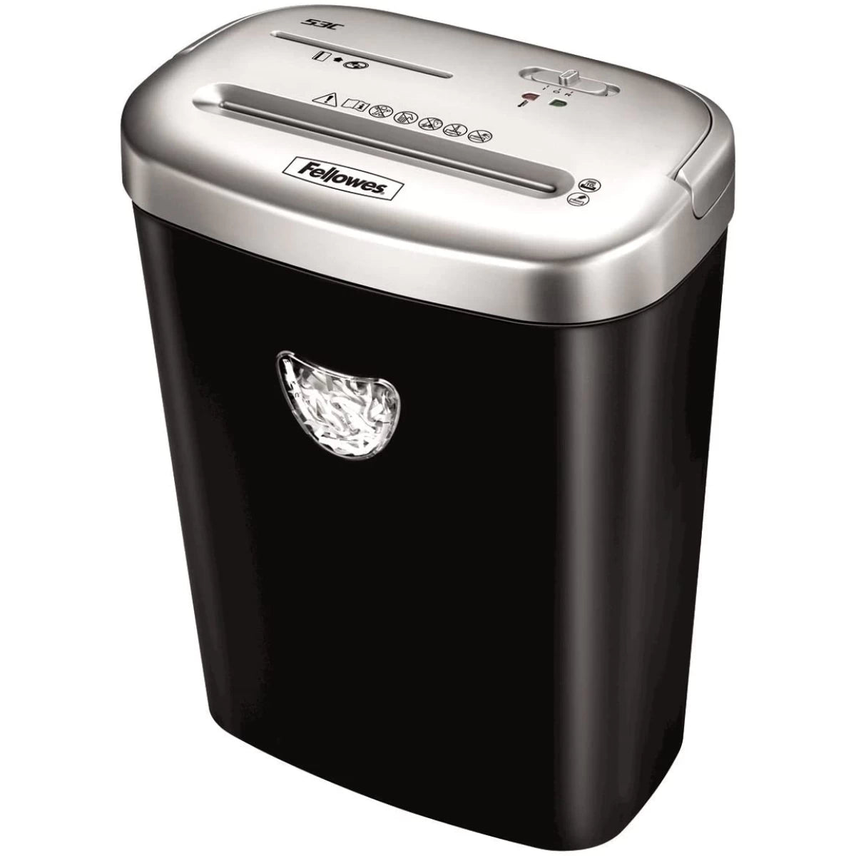 Fellowes Powershred 53C 10 Sheet Cross Cut Paper Shredder w/ SafeSense