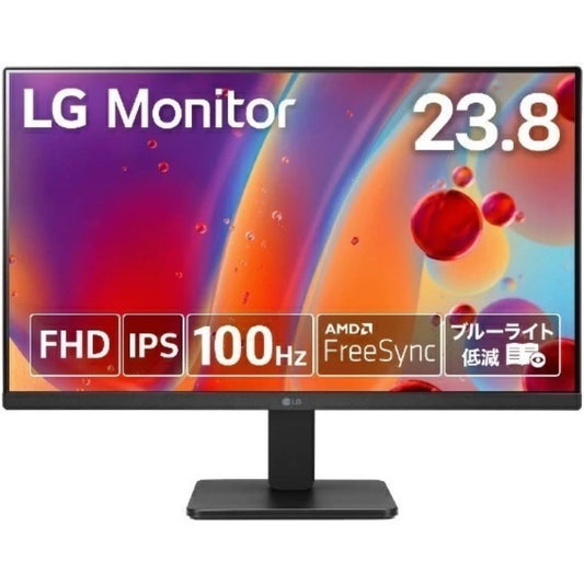LG 24MR400 24" IPS Full HD HDMI &VGA Interface - Black