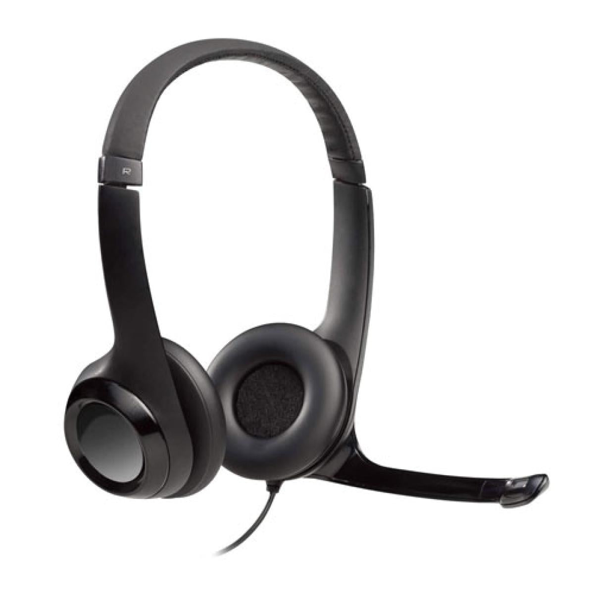 Logitech H390 Wired Headset w/ Noise-Cancelling Microphone USB PC/Mac/Laptop
