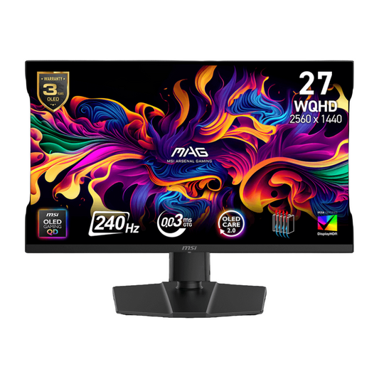 MSI MAG 273QP QD-OLED X24 27-inch 2560 x 1440 2K Gaming Monitor