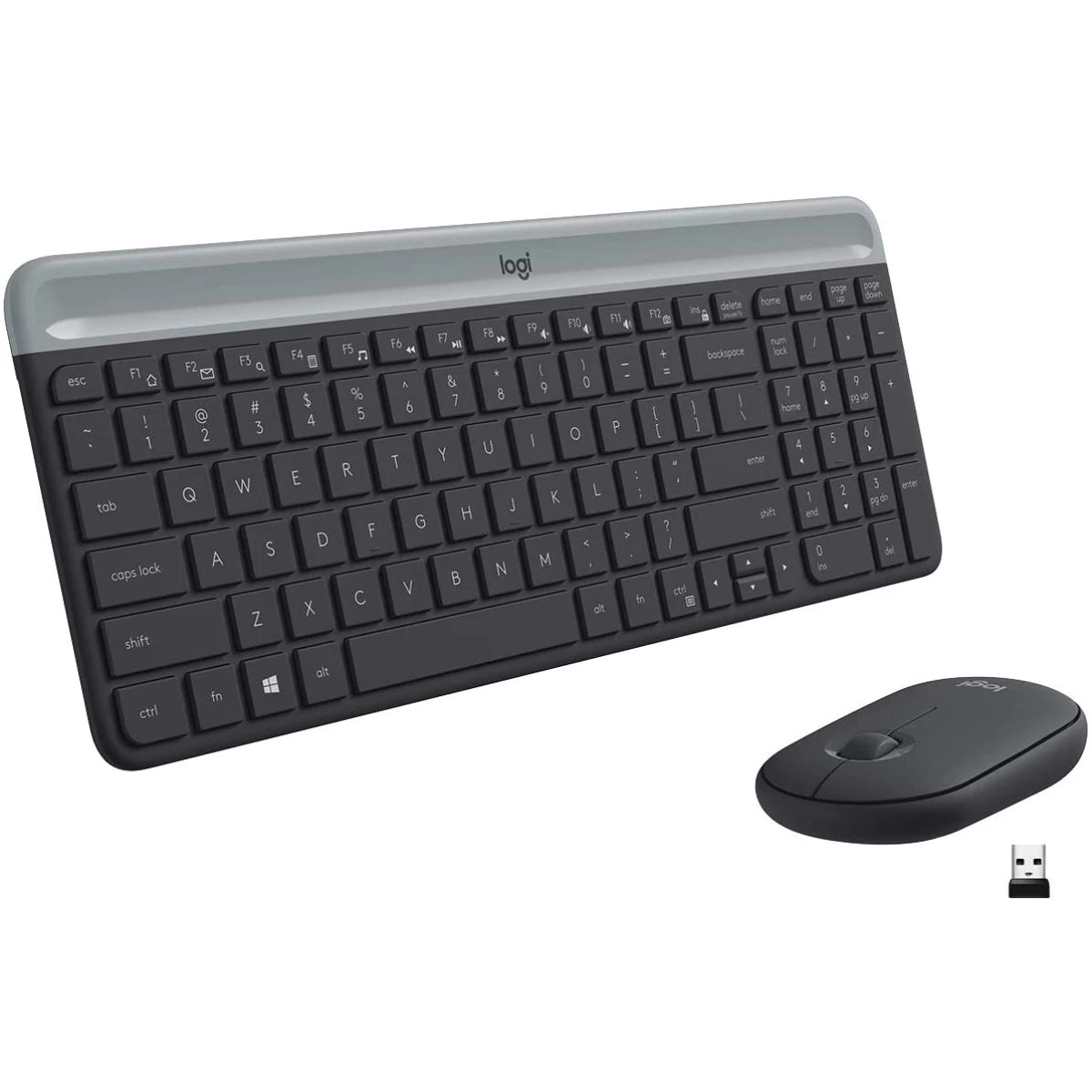 Logitech MK470 SLIM Wireless Keyboard and Mouse Combo Arabic /English Layout Logitech MK470 SLIM Wireless Keyboard and Mouse Combo Arabic /English Layout