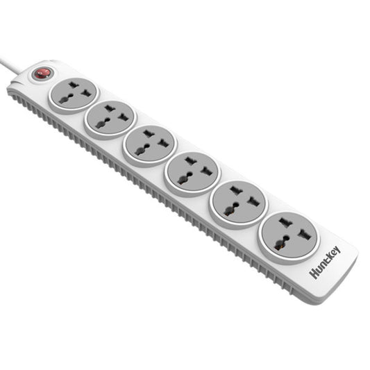 Huntkey SZN601 6 Port UK Plug Power Strip 3M CHILD PROTECTION