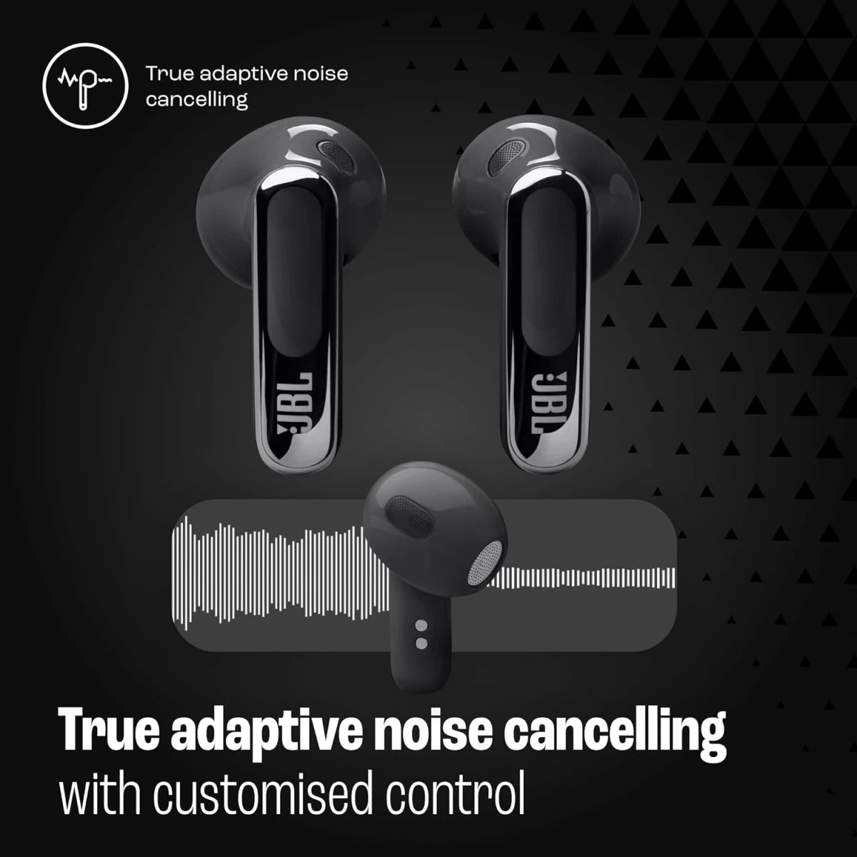 JBL Live Flex 3 Wireless Earbud Headphones, True Adaptive Noise Cancelling
