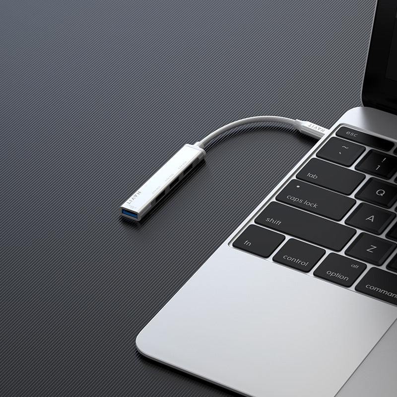 HAVIT USB-C Hub HB41 4-in-1 USB-C To USB-A2.0 & USB-A3.0