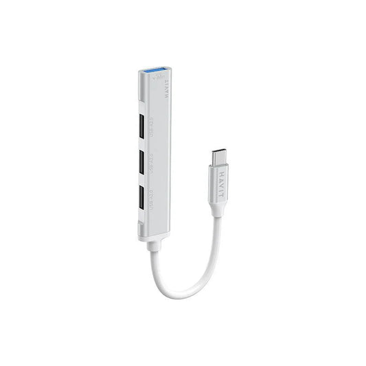 HAVIT USB-C Hub HB41 4-in-1 USB-C To USB-A2.0 & USB-A3.0
