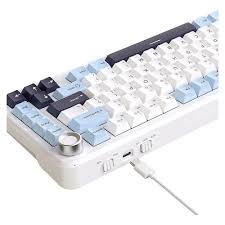 FREEWOLF F75 75% Mechanical Keyboard Wireless RGB Arabic and English Layout
