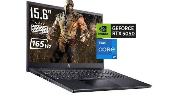 Acer Nitro V 15 Intel Core i9-13900H, RTX 5050 8GB DDR7 15.6 165Hz