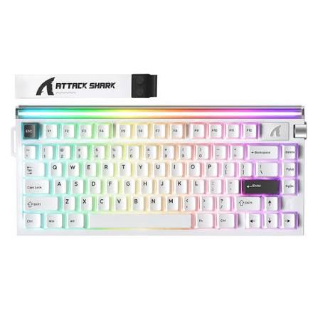 Attack Shark R85 HE Wired 75% Hall Effect Rapid Trigger Mechanical RGB Gaming