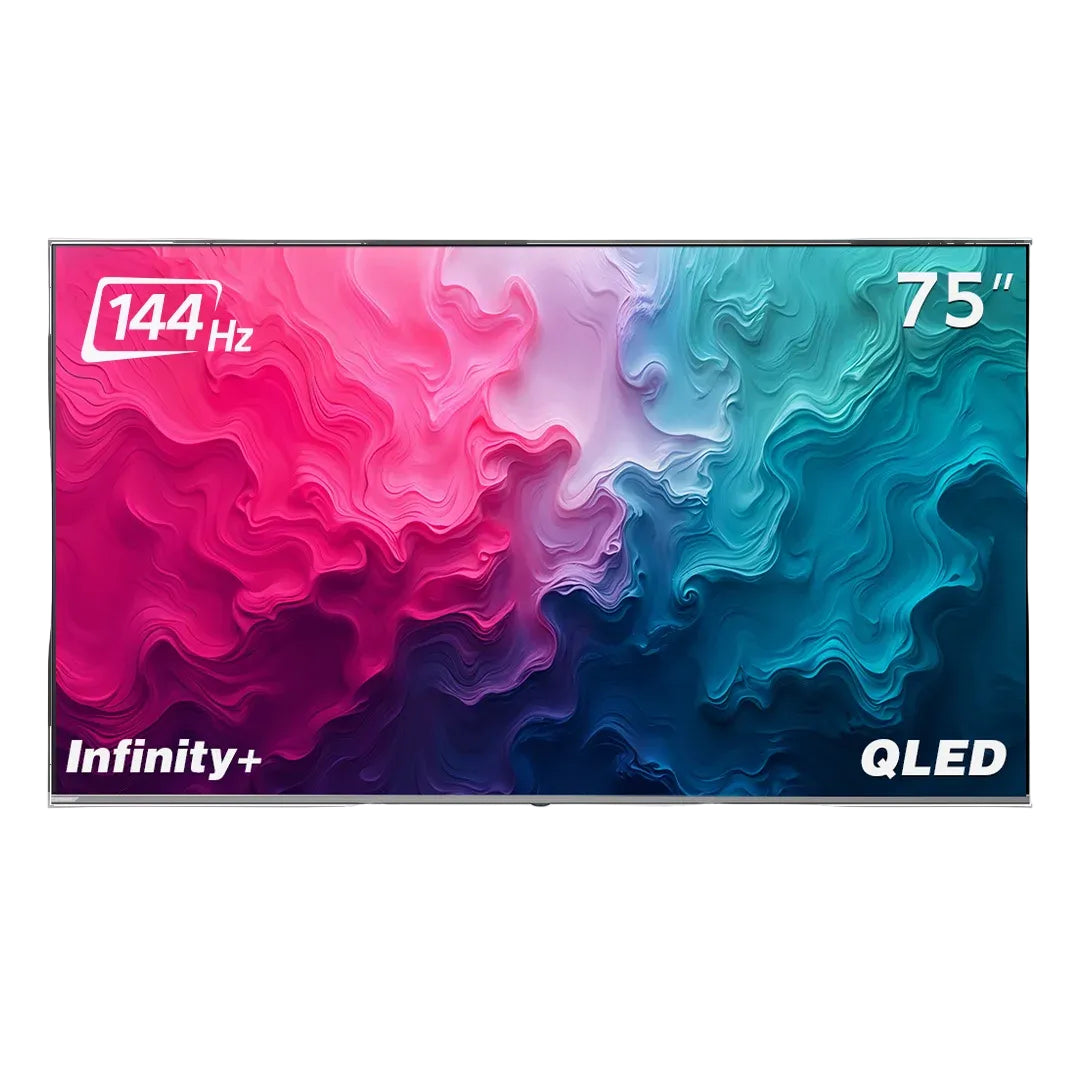 G-Guard Infinity+ 75″ G-Guard 4k QLEDTV google TV VRR 144Hz refresh rate G-Guard Infinity+ 75″ G-Guard 4k QLEDTV google TV VRR 144Hz refresh rate