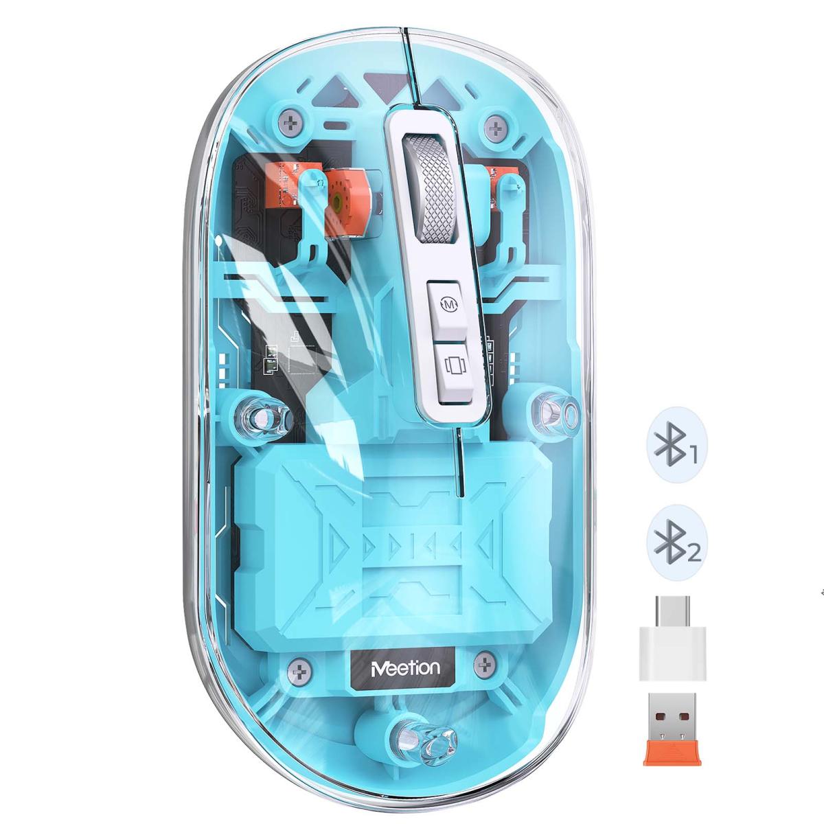 Meetion MT- BTM005 Dual Mode 2.4G Bluetooth & Wireless Mouse