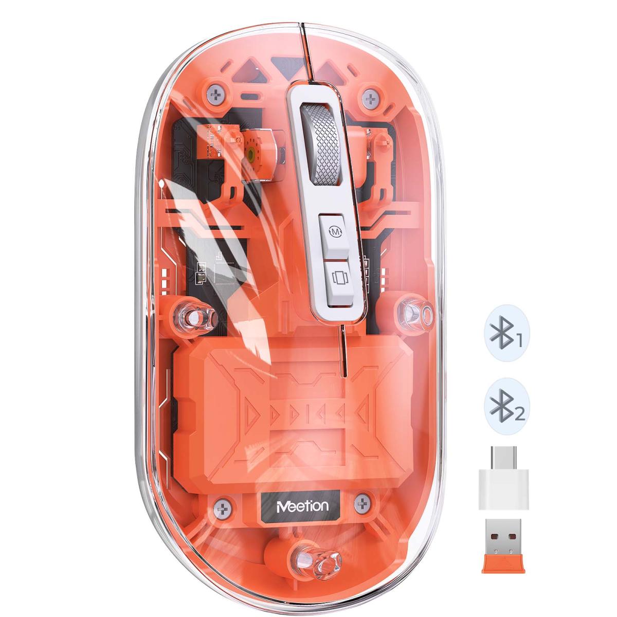 Meetion MT- BTM005 Dual Mode 2.4G Bluetooth & Wireless Mouse