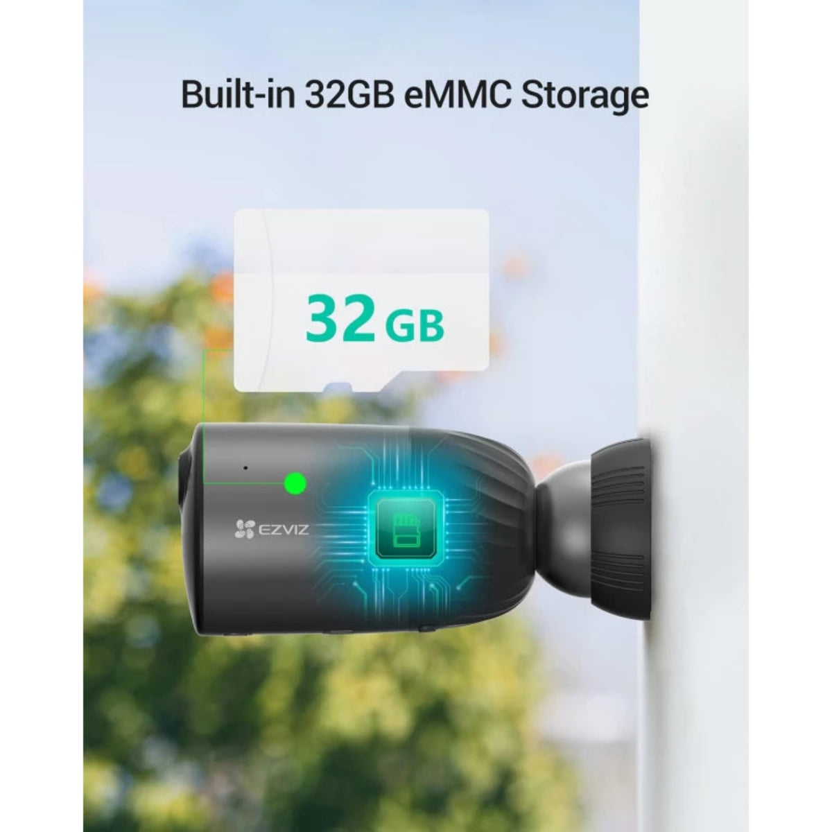 EZVIZ CS BC1C/SP Battery Security Camera (2K+) Outdoor Camera & 210-Day Battery