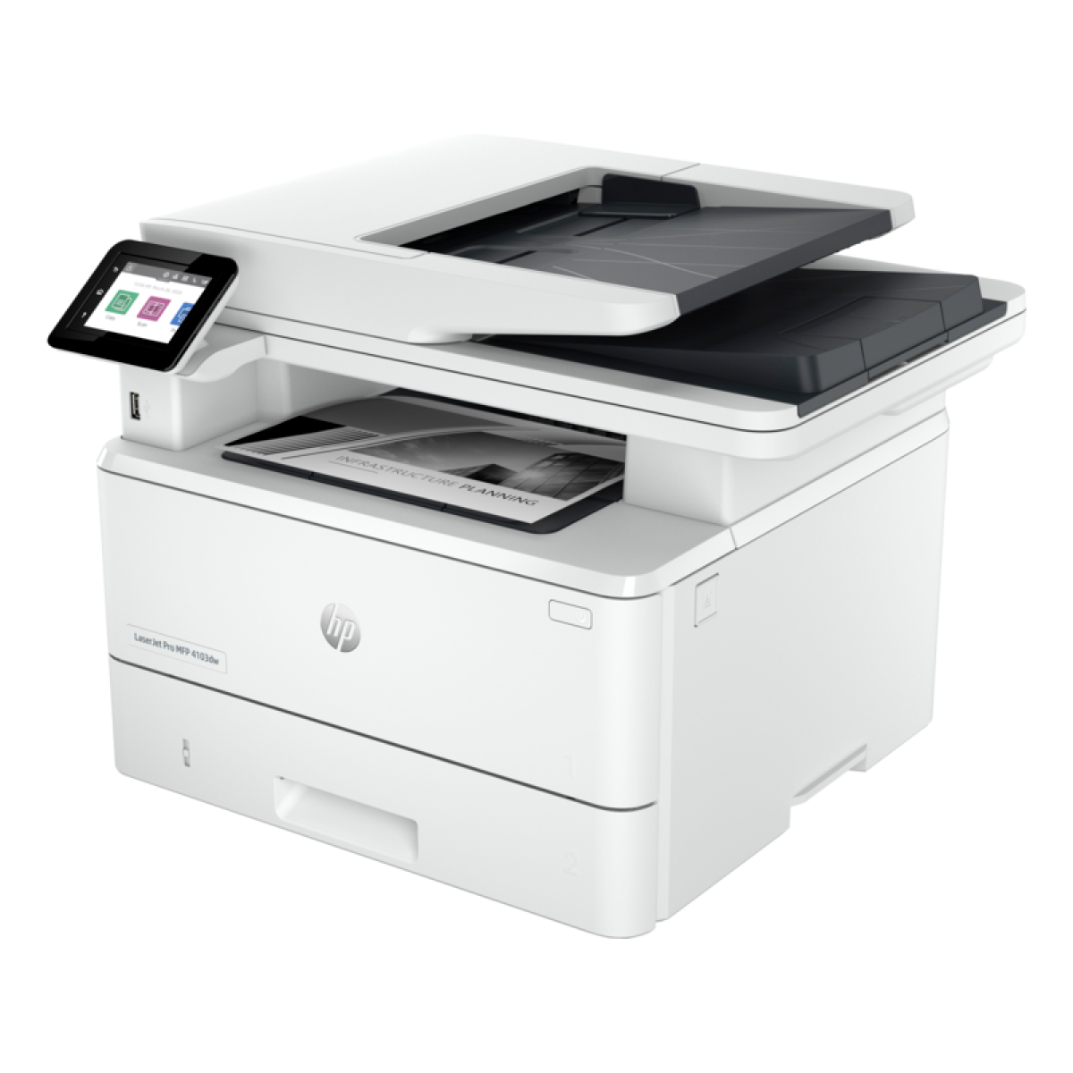 HP LaserJet Pro MFP 4103dw Printer Black and White Multifunction 3-In-One Wireless
