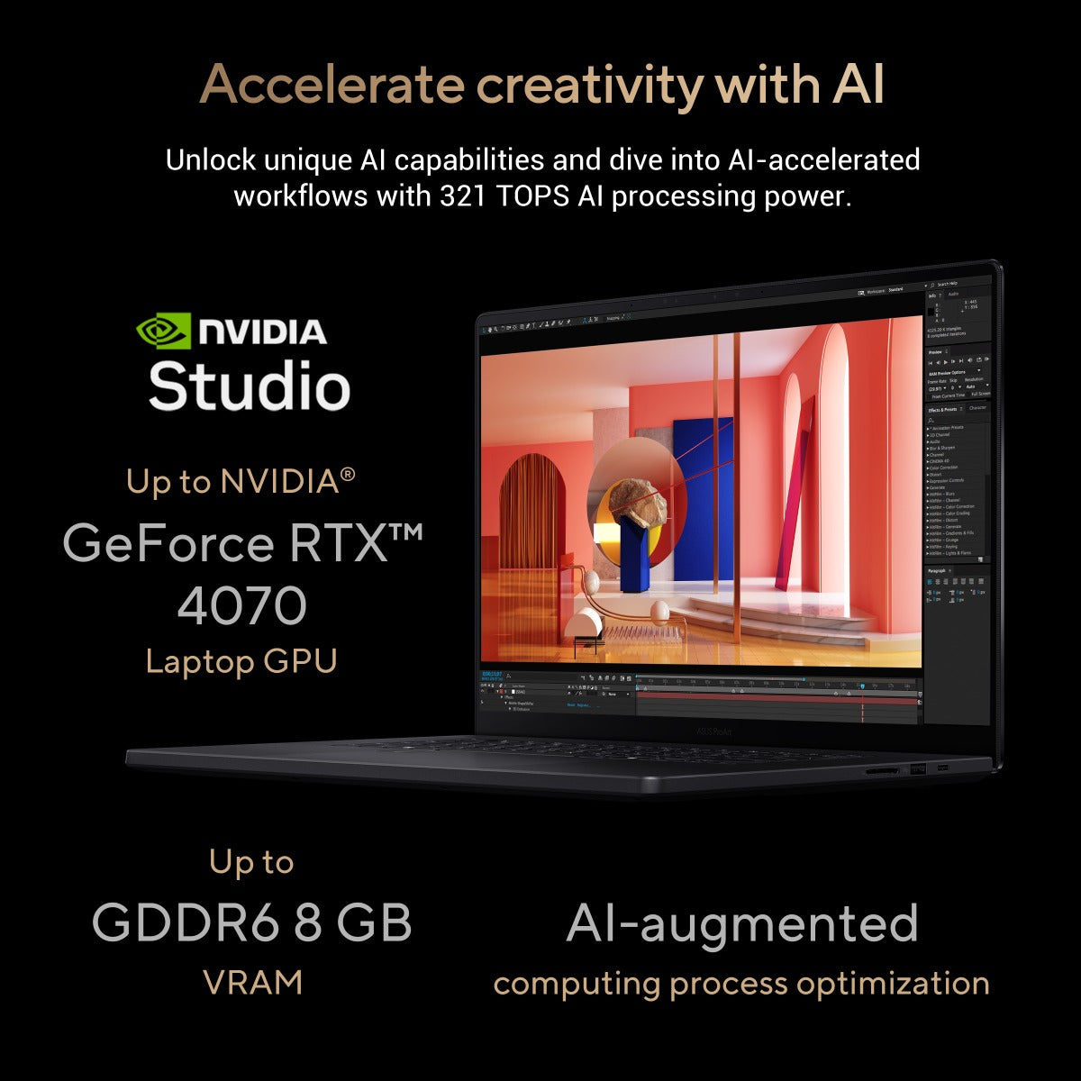 Laptop ASUS ProArt P16 AMD Ryzen™ AI 9 HX 370 (64GB- 2TB)