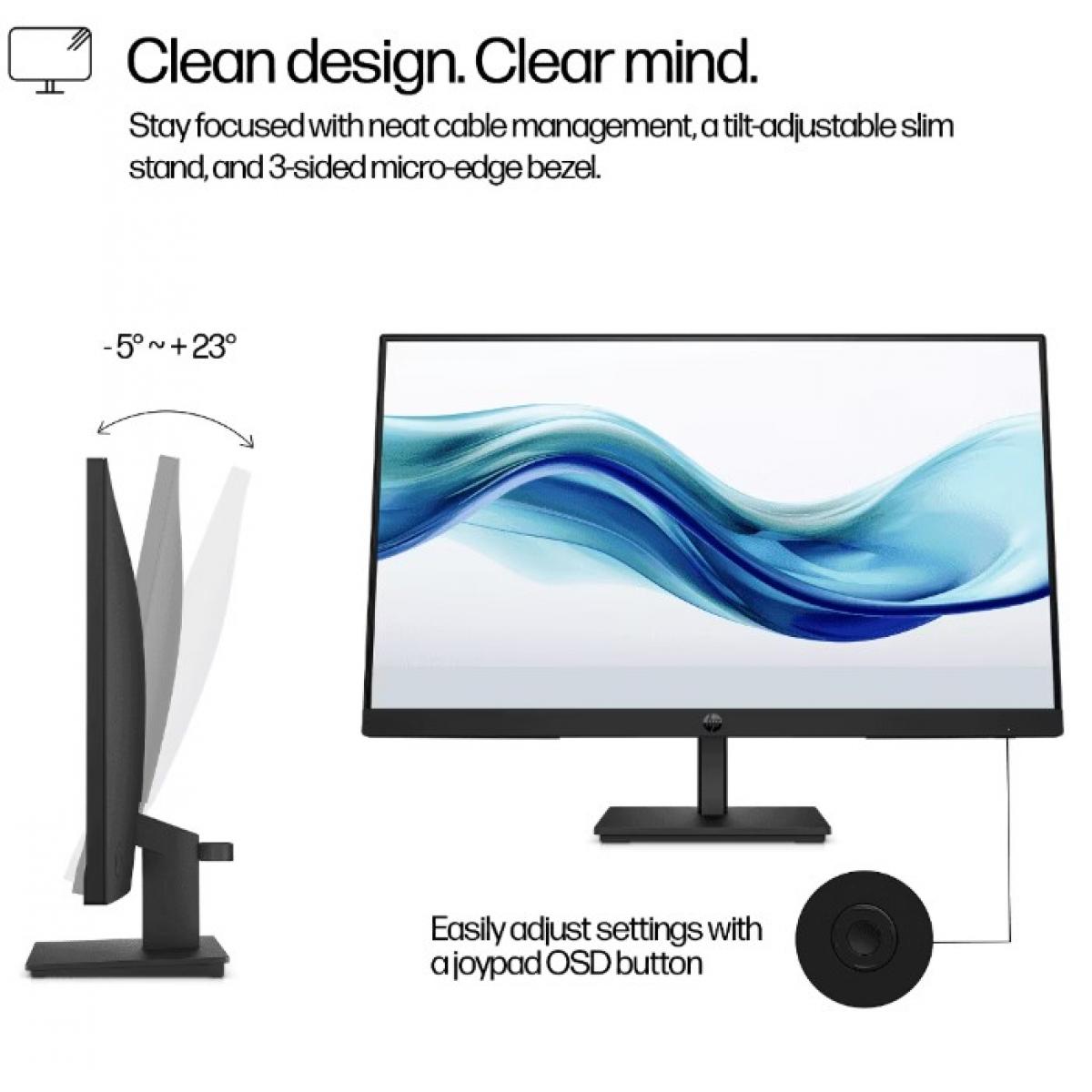 HP Series 3 Pro 23.8 inch FHD Monitor - 324pf 23.8" FHD