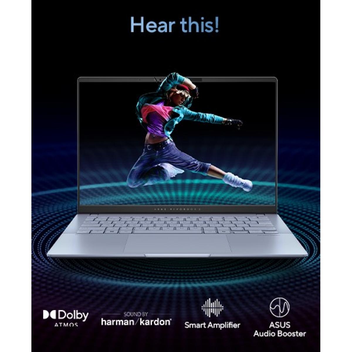 Laptop ASUS VivoBook S14 Core Ultra7 256V (16GB/ 1TB) Windows 11