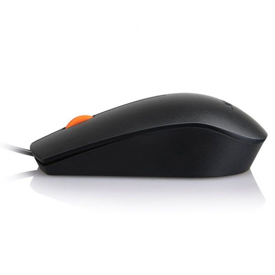 Lenovo 300 Wired Keyboard and Mouse Combo (GX30M39607)-Black