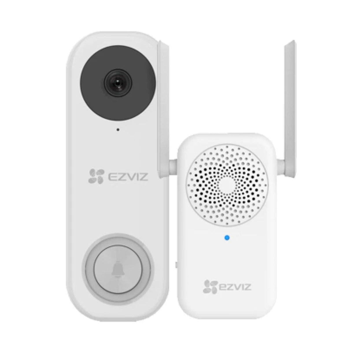 EZVIZ DB2 Battery-Powered Video Doorbell Kit – 3MP HD Video, Motion Detection